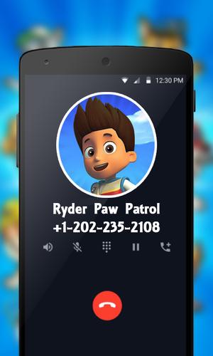New Fake Call from Paw Patrol for Android - APK Download