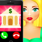 bank call girl game icône