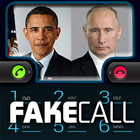 Fake Call: Putin Obama icône