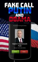 Fake Call: Putin Obama الملصق