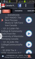 1 Schermata Canada Radio News