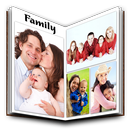 إطارات صور ملصقة الأسرة APK