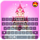 APK Pink Princess Keyboard Emoji