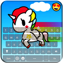 APK Rainbow Unicorn Keyboard Theme