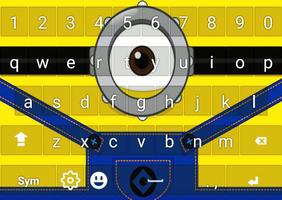 برنامه‌نما Keyboard Minion Emoji عکس از صفحه
