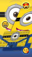 Keyboard Minion Emoji syot layar 2