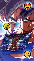 Goku DBZ Keyboard Theme ảnh chụp màn hình 3