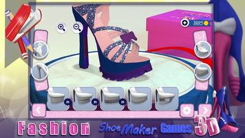 Fashion Shoe Maker Games 3D اسکرین شاٹ 1