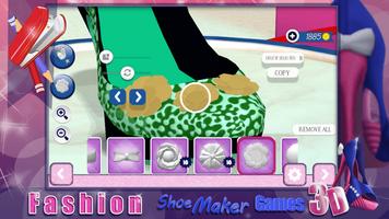 برنامه‌نما Fashion Shoe Maker Games 3D عکس از صفحه