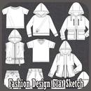 Fashion Design Flat Sketch APK