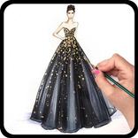 Fashion Design Flat Sketch