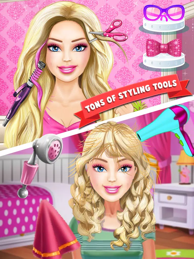 Download do APK de Boneca Barbie cabeleireiro lou para Android