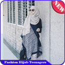 modne nastolatki hidżabu aplikacja