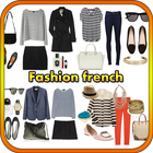 Fashion french style أيقونة