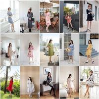 Korean Fashion Style Dresses Affiche