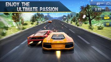 Drift Car City Racer Traffic الملصق