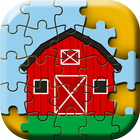 Farm Animal Puzzles For Kids icon