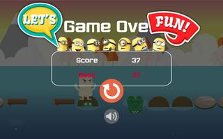 Power Hero Runner minioN Jump Game imagem de tela 3