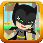 Super Bat World Sandy man Game أيقونة
