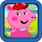 Super Pig World frEE Peppa Sandy Game biểu tượng