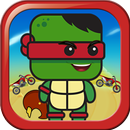 ninJA Bike hiLL Racing Turtle Kids Game APK