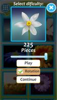 Flower Jigsaw Puzzle capture d'écran 1