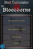 Poster Stat Calculator for Bloodborne