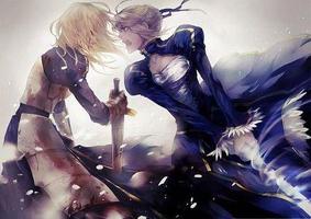 Fate Stay Night Saber  Wallpaper captura de pantalla 2