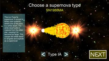Supernova Simulator ảnh chụp màn hình 1