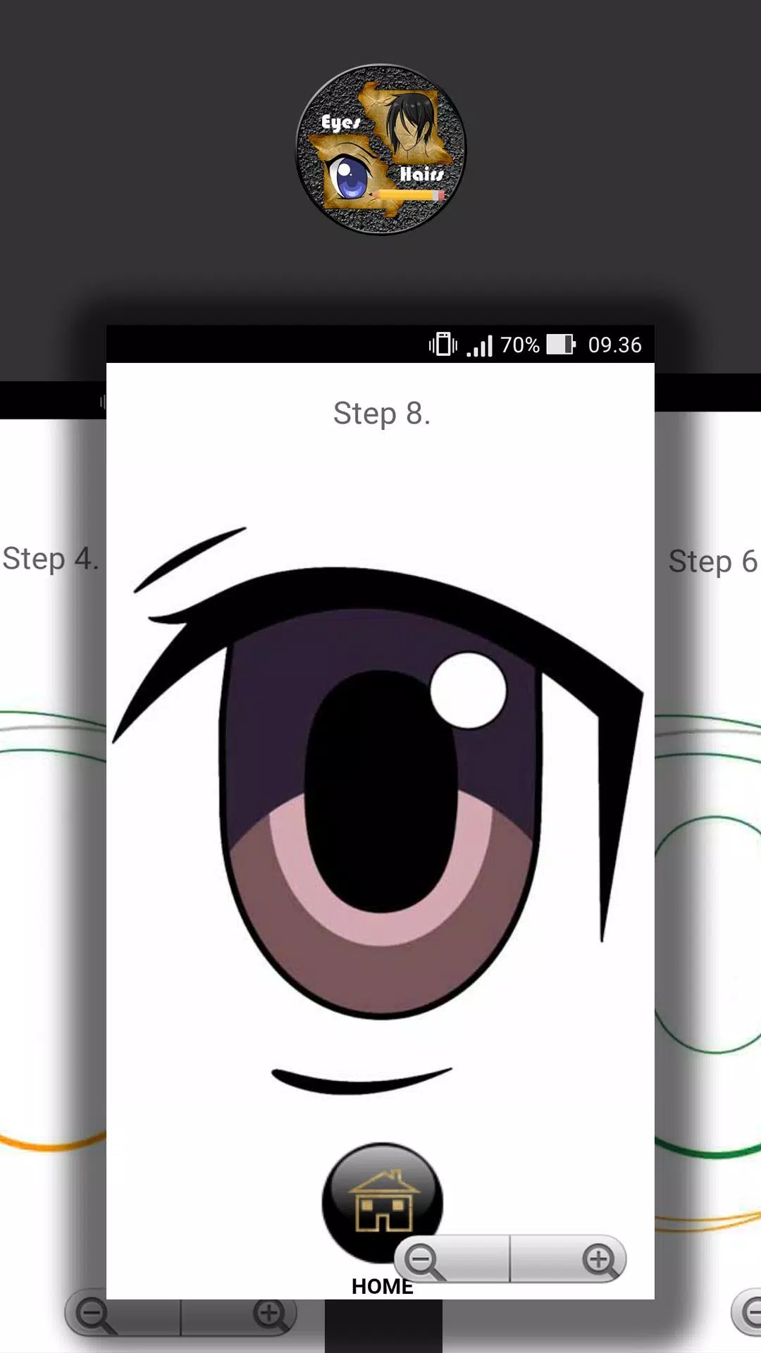 Download do APK de Desenho do olho Anime para Android