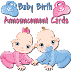 Baby Birth Announcement Cards icon