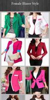 Female Blazer Style Affiche