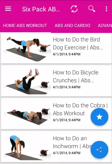 Descarga de APK de ABS Workout for Women - Female Fitness para Android