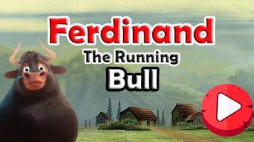 Ferdinand The Running Bull Affiche
