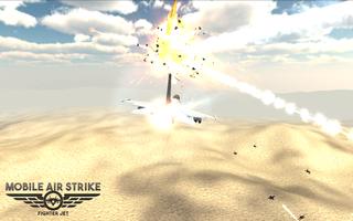 Mobile Air Strike Fighter Jet Affiche