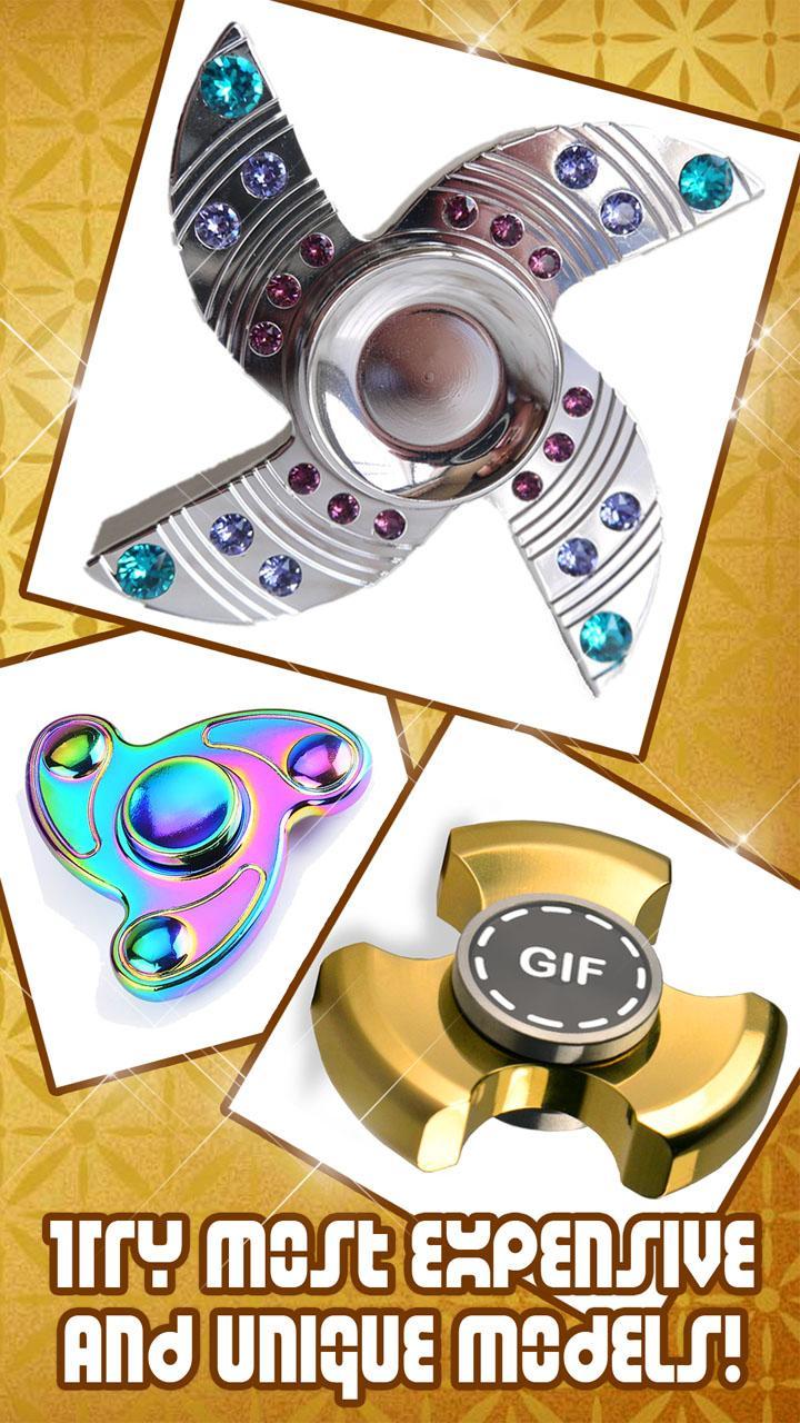 Fidget Spinner Wallpaper Animasi GIF Gambar Lucu For Android APK