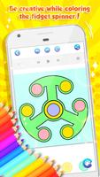 Fidget Spinner Coloring Book Free App capture d'écran 2