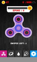 Fidget Spinner 3D Affiche