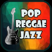 پوستر Kunci Gitar Pop Reaggaee Jazz