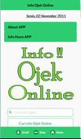 Ojek Online (Info & Panduan) ポスター