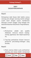 Undang Undang Perkawinan স্ক্রিনশট 3