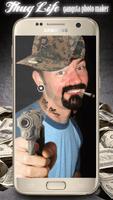 Thug Life Gangsta Photo Maker Affiche