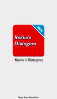 Rekha Filmy Dialogues Affiche