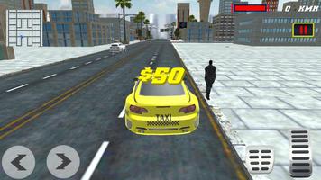 Furious Taxi City Driver captura de pantalla 1