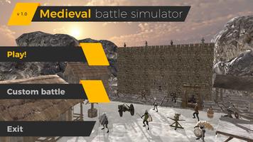 Medieval Battle Simulator Affiche