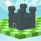 Voxel Fortress Architect أيقونة