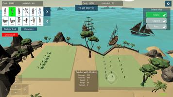 Pirate Battle Simulator स्क्रीनशॉट 1