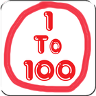 1 to 100 Number Counting game ไอคอน