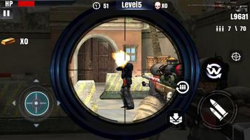 Elite Sniper 3D Free FPS Sniper Game Shoot to Kill capture d'écran 1