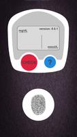 Fingerprint Blood Sugar Checker Test 포스터